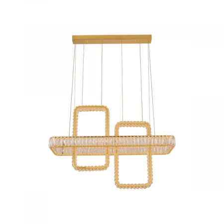 Подвесной светодиодный светильник Newport 8230 8232+2/S gold NEW М0066949