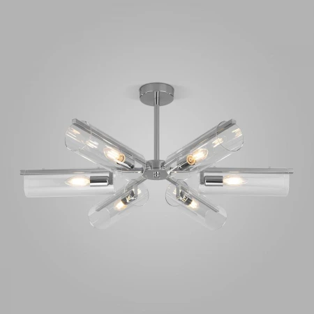 Потолочная люстра Eurosvet Trompeta 70144/6 хром