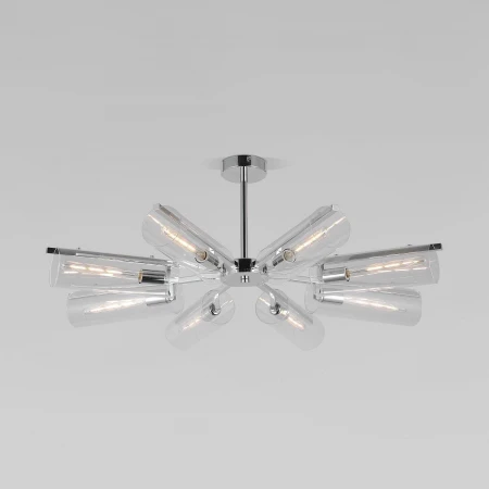 Потолочная люстра Eurosvet Trompeta 70144/8 хром