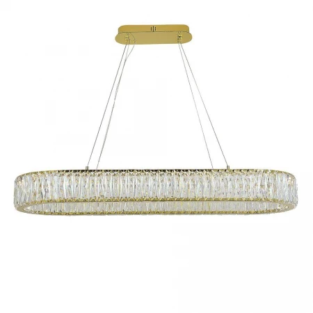 Подвесной светодиодный светильник Newport 8240/90 oval gold М0067858