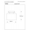Потолочный светильник Lucide Fudral 74115/01/30