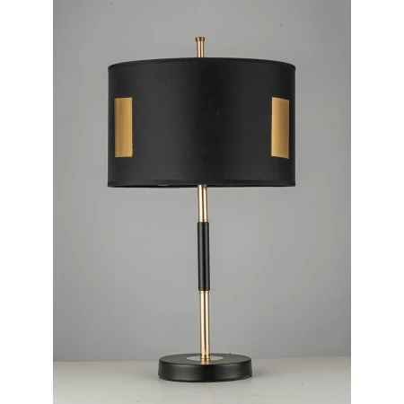 Настольная лампа Arti Lampadari Oggebio E 4.1.T2 BKG