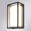 Уличный настенный светодиодный светильник Arte Lamp Menkar A1332AL-1BK Уличный настенный светодиодный светильник Arte Lamp Menkar A1332AL-1BK