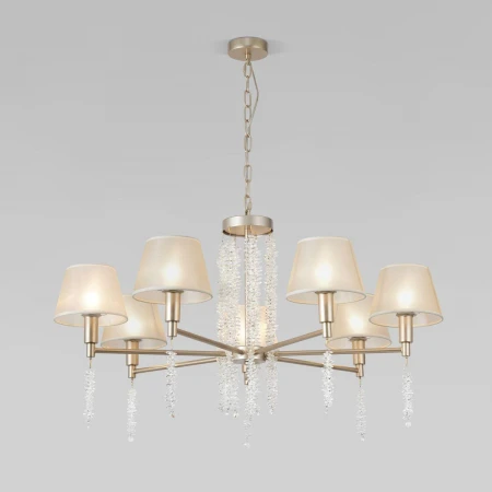 Подвесная люстра Eurosvet Charuel 60148/7 матовое золото