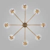 Подвесная люстра Eurosvet Spritz 70217/8 латунь