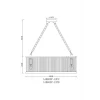 Подвесная люстра Arte Lamp Anetta A1065SP-12CC Подвесная люстра Arte Lamp Anetta A1065SP-12CC