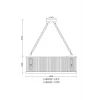 Подвесная люстра Arte Lamp Anetta A1065SP-12PB Подвесная люстра Arte Lamp Anetta A1065SP-12PB