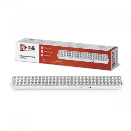 Аварийный светодиодный светильник IN HOME 4690612029535