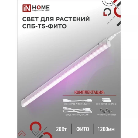 Фитосветильник IN HOME 4690612033112