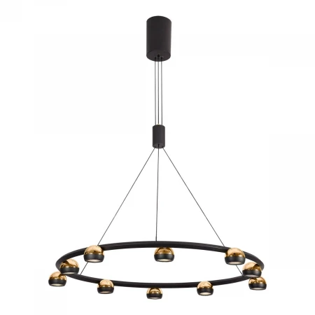 Подвесная светодиодная люстра Lussole Lassen LSP-7253