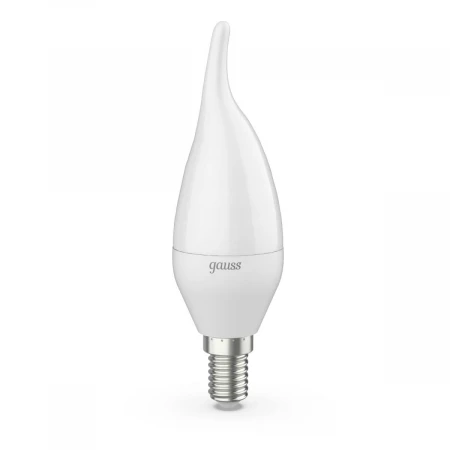 Лампа светодиодная Gauss E14 6.5W 4100K матовая 104101207