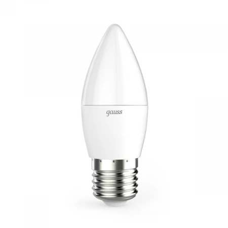 Лампа светодиодная Gauss E27 6.5W 4100К матовая 103102207 Лампа светодиодная Gauss E27 6.5W 4100К матовая 103102207