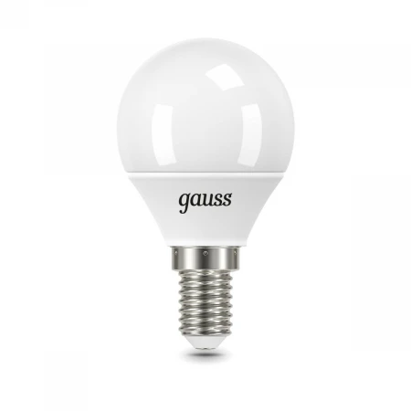 Лампа светодиодная Gauss E14 9.5W 6500K матовая 105101310 Лампа светодиодная Gauss E14 9.5W 6500K матовая 105101310