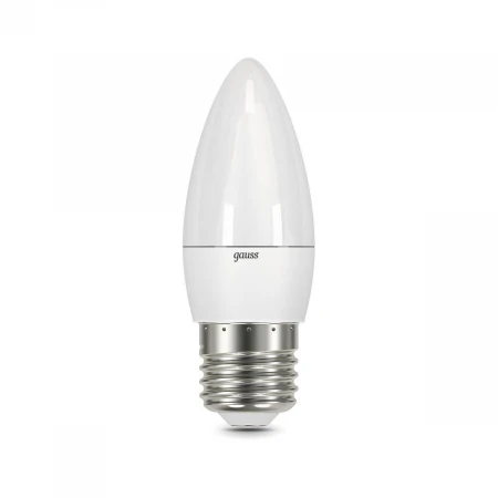 Лампа светодиодная Gauss E27 6.5W 6500K матовая 103102307 Лампа светодиодная Gauss E27 6.5W 6500K матовая 103102307