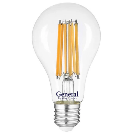 Лампа General GLDEN-A65S-25ВТ-230-E27-2700 1/10/100