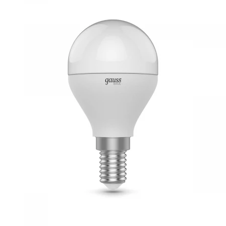 Лампа светодиодная диммируемая Gauss E14 7W 3000K-4000K-6500K матовая 1053147