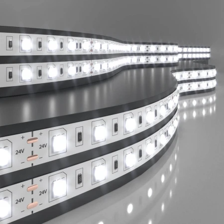 Светодиодная лента Elektrostandard 14,4W/m 60LED/m 5050SMD дневной белый 5M a052966 Светодиодная лента Elektrostandard 14,4W/m 60LED/m 5050SMD дневной белый 5M a052966