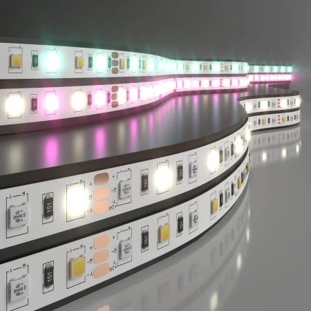 Светодиодная лента Elektrostandard 14,4W/m 60LED/m 5050SMD MIX RGB/дневной белый 5M a053729 Светодиодная лента Elektrostandard 14,4W/m 60LED/m 5050SMD MIX RGB/дневной белый 5M a053729