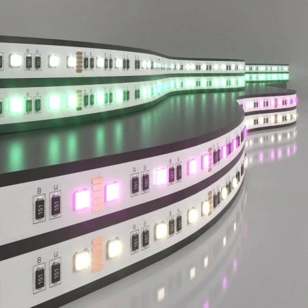 Светодиодная лента Elektrostandard 24W/m 60LED/m 5050SMD MIX RGB/дневной белый 5M a053702 Светодиодная лента Elektrostandard 24W/m 60LED/m 5050SMD MIX RGB/дневной белый 5M a053702