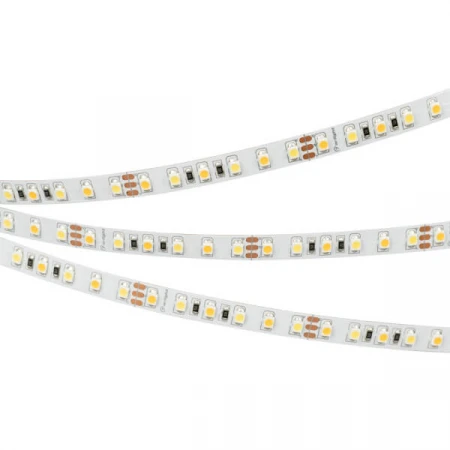 Светодиодная лента Arlight 9,6W/m 120LED/m 2835SMD теплый/холодный белый 5M 013126(2) Светодиодная лента Arlight 9,6W/m 120LED/m 2835SMD теплый/холодный белый 5M 013126(2)