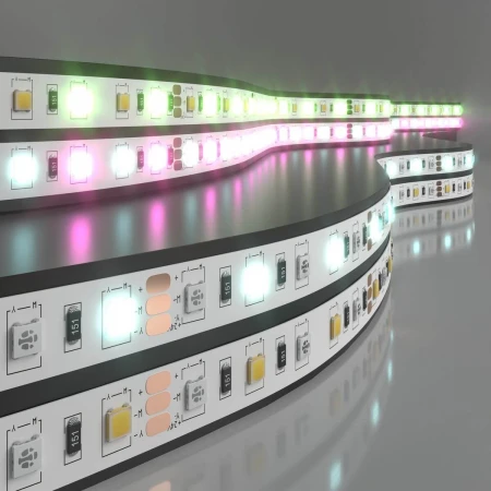 Светодиодная лента Elektrostandard 14,4W/m 60LED/m 5050SMD MIX RGB/холодный белый 5M a053731 Светодиодная лента Elektrostandard 14,4W/m 60LED/m 5050SMD MIX RGB/холодный белый 5M a053731