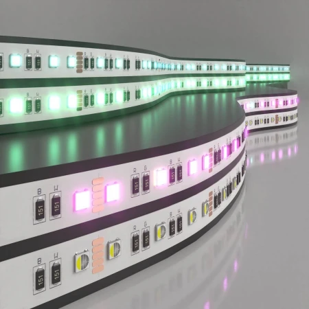 Светодиодная лента Elektrostandard 24W/m 60LED/m 5050SMD MIX RGB/холодный белый 5M a053703 Светодиодная лента Elektrostandard 24W/m 60LED/m 5050SMD MIX RGB/холодный белый 5M a053703