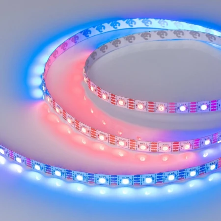 Светодиодная лента Arlight 9,3W/m 60LED/m 5060SMD разноцветная 5M SPI-B60-10mm 12V RGB-PX1-RAM 033437 Светодиодная лента Arlight 9,3W/m 60LED/m 5060SMD разноцветная 5M SPI-B60-10mm 12V RGB-PX1-RAM 033437