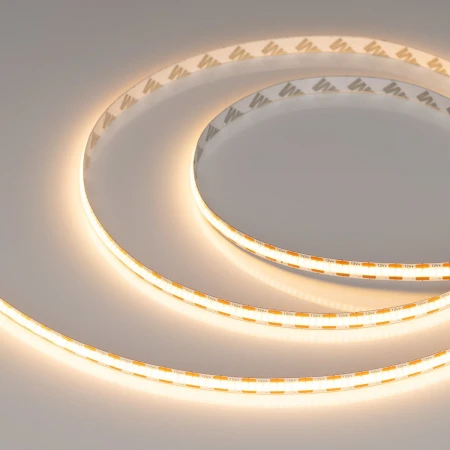 Светодиодная лента Arlight 9W/m 400LED/m CSP теплый белый 2,5M 039046 Светодиодная лента Arlight 9W/m 400LED/m CSP теплый белый 2,5M 039046