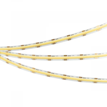 Светодиодная лента Arlight 7W/m 378LED/m CSPSMD теплый белый 5М SPI-COB-X378-12mm 24V 041737 Светодиодная лента Arlight 7W/m 378LED/m CSPSMD теплый белый 5М SPI-COB-X378-12mm 24V 041737