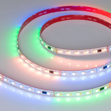 Светодиодная лента Arlight Бегущий огонь 6W/m 60Led/m 5060/2835SMD разноцветный/теплый белый 5M SPI-BA120-12mm 24V RGBW-Warm-PX6-BPT 040620 Светодиодная лента Arlight Бегущий огонь 6W/m 60Led/m 5060/2835SMD разноцветный/теплый белый 5M SPI-BA120-12mm 24V RGBW-Warm-PX6-BPT 040620