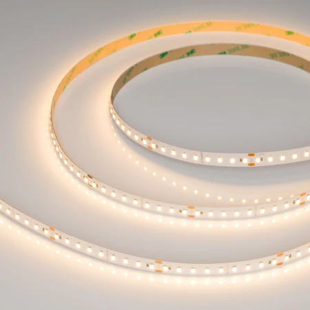 Светодиодная лента Arlight 8W/m 126Led/m 2835SMD теплый белый 5M UL-A126-10mm 24V Warm2700 044498 Светодиодная лента Arlight 8W/m 126Led/m 2835SMD теплый белый 5M UL-A126-10mm 24V Warm2700 044498