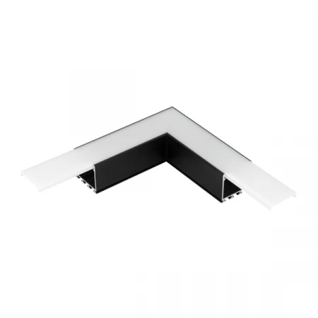 Коннектор L-образный Arlight PLS-Lock-H25-L90 Black 031268