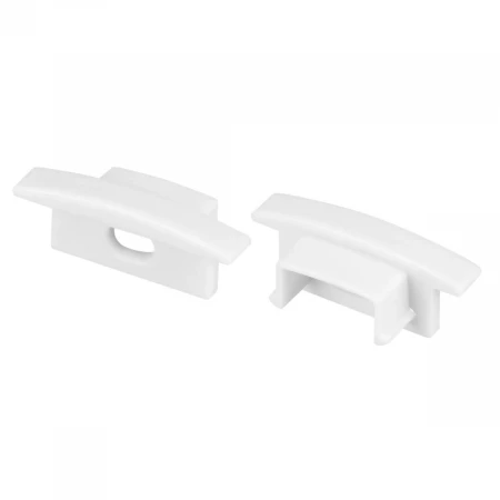 Заглушка Arlight 2 шт. LINE-2308-F с отверстием WHITE 044238