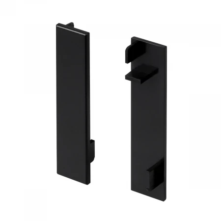 Заглушка Arlight Plintus-H54B Black 046166