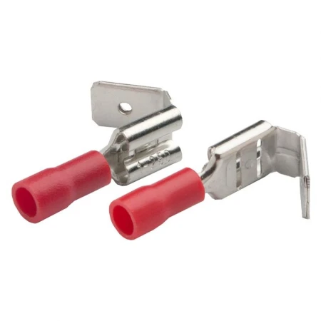 Разъем General РпИо 1,25-5-0,8 (ответвительный) GRIO-1,25-6,35 Красный, 100 штук