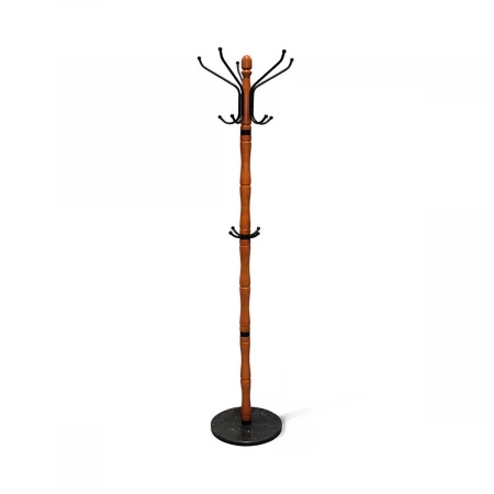 Напольная вешалка Sheffilton SHT-CR12 светлый орех/черный/мрамор 5264842502