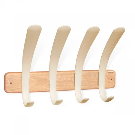 Настенная вешалка Sheffilton SHT-WH22 прозрачный лак/ваниль 4496243001