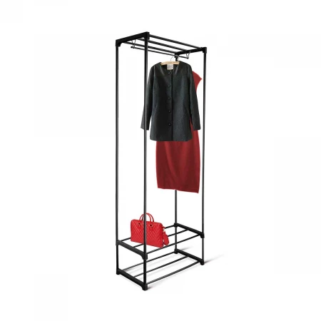 Гардеробная вешалка Sheffilton SHT-WR16 черный/черный муар 4083482301