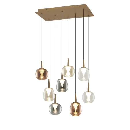 Подвесная светодиодная люстра Mantra Andromeda 8934+8PL