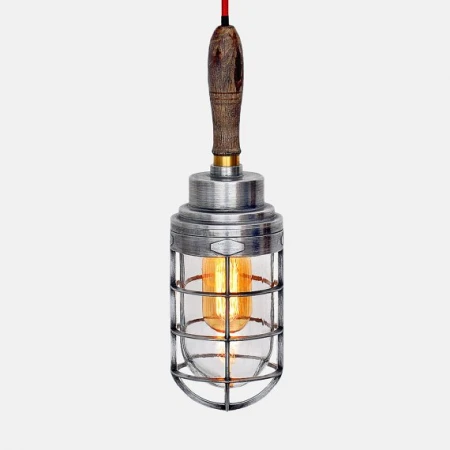 Подвесной светильник Loft-Concept Steampunk Cage Glass Edison 40.072-0