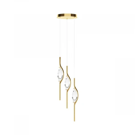 Подвесная светодиодная люстра Maytoni Foresight MOD347PL-L24BS3K