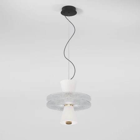 Подвесной светодиодный светильник Eurosvet Kontur 40028/1 LED белый