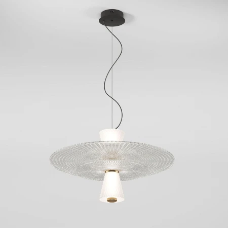 Подвесной светодиодный светильник Eurosvet Kontur 40029/1 LED белый