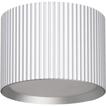 Светильник потолочный Feron HL458  Barrel ARIA 12W, 230V, GX53, серебро