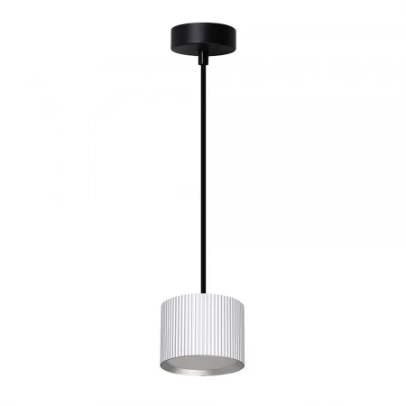 Светильник потолочный Feron Barrel HL4588 ARIA  levitation 12W, 230V, GX53, серебро + черный, на подвесе 1,7 м