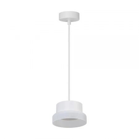 Светильник потолочный Feron Barrel HL4608 OPAL levitation 12W, 230V, GX53, белый, на подвесе 1,7 м