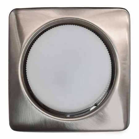 Светильник General GCL-GX53-H38-SN САТИН-НИКЕЛЬ КВАДРАТ ОБЪЕМНЫЙ Светильник General GCL-GX53-H38-SN САТИН-НИКЕЛЬ КВАДРАТ ОБЪЕМНЫЙ