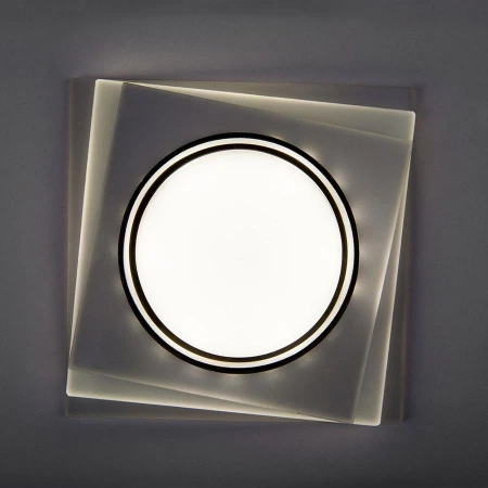 Светильник General GCL-GX53-H38 Квадрат 3-х уровневый Матовый Светильник General GCL-GX53-H38 Квадрат 3-х уровневый Матовый