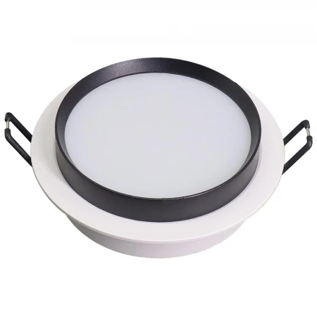 Светильник встраиваемый Feron DL507 потолочный GX53 белый + черный круг 51351