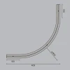 Коннектор радиусный Maytoni Technical Accessories for tracks Levity TRA184-R600-12B